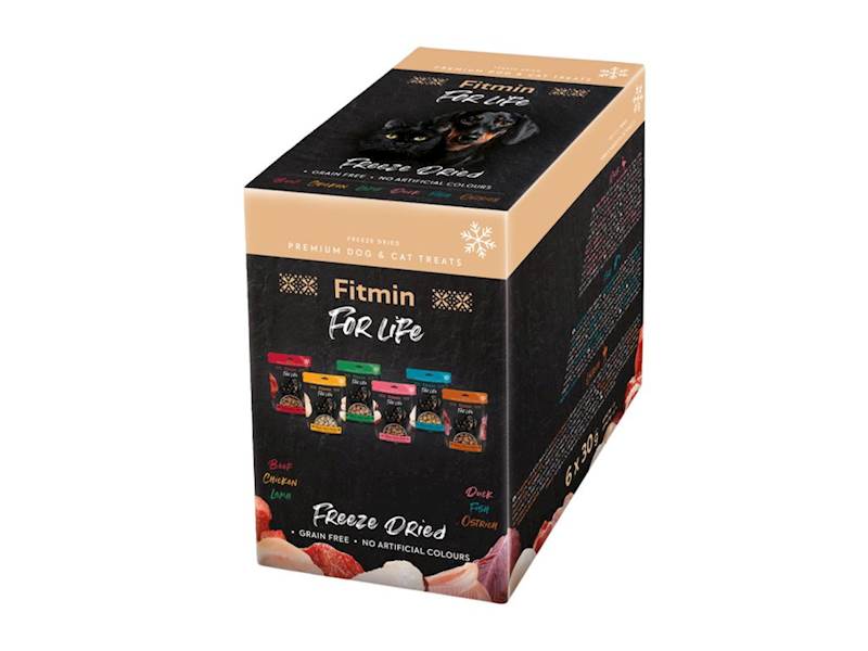 FITMIN FOR LIFE FREEZE DRIED MULTIPACK 6X30G
