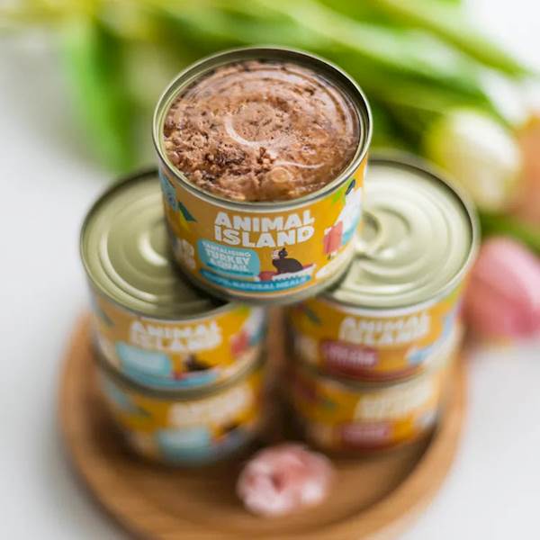 ANIMAL ISLAND CAT PREMIUM INDYK I PRZEPIÓRKA 200G