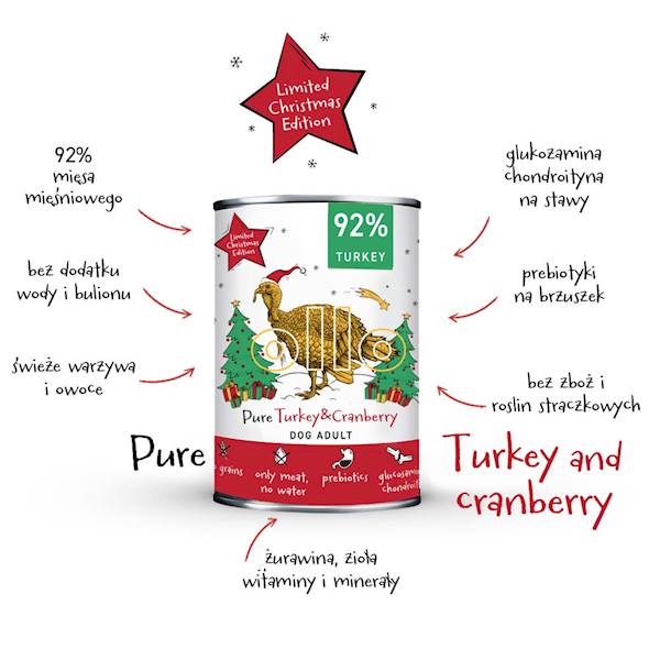 OLLO PURE INDYK ŚWIĄTECZNY 400G