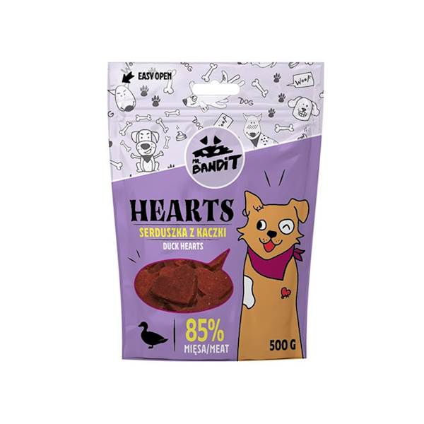 MR. BANDIT HEARTS Z KACZKI 500G