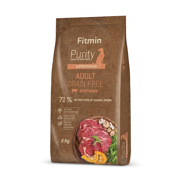 FITMIN DOG PURITY GF ADULT BEEF 2KG