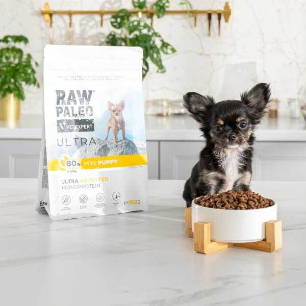 VET EXPERT RAW PALEO ULTRA PUPPY MINI TURKEY 750G
