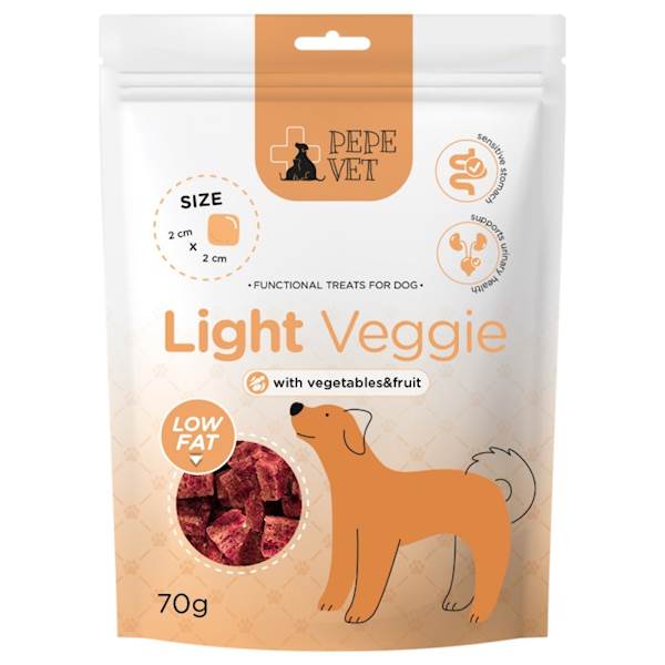 PEPE VET PRZYSMAK FUNKCYJNY LIGHT VEGGIE 70G