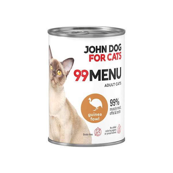 JOHN DOG FOR CATS 99-MENU PERLICZKA 400G