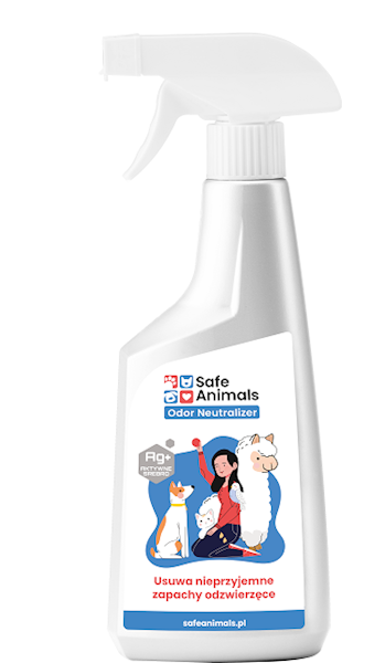SAFE ANIMALS ODOR NEUTRALIZER SPRAY 500ML