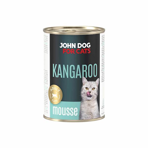 JOHN DOG FOR CATS MUS KANGUR 400G