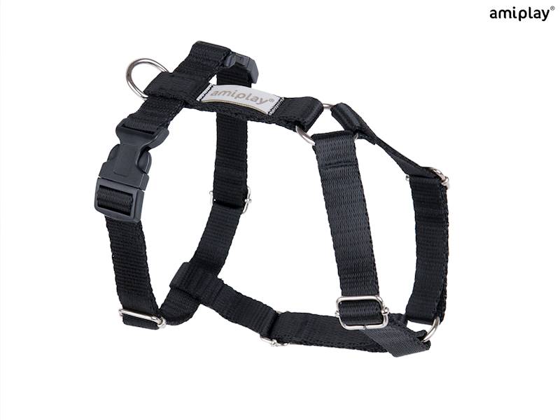 AMIPLAY SAMBA SZELKI REGULOWANE GUARD CZARNE L