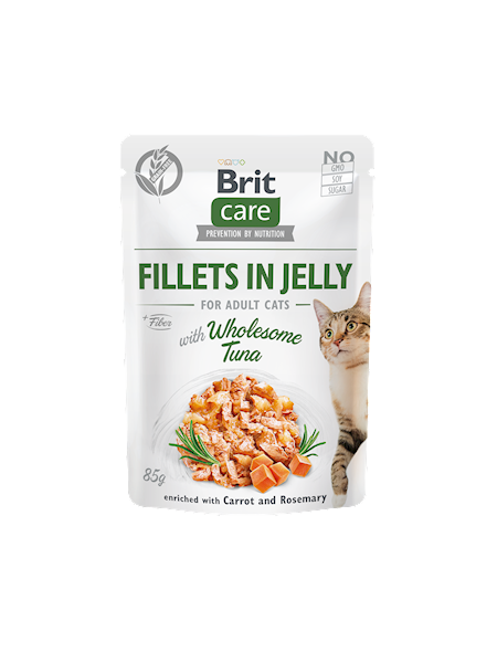 BRIT CARE CAT FJ WHOLESOME TUNA 85G