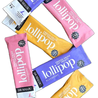 DR MALOU MIĘSNE LIZAKI LIOFILIZOWANE DLA PSA 6X48G