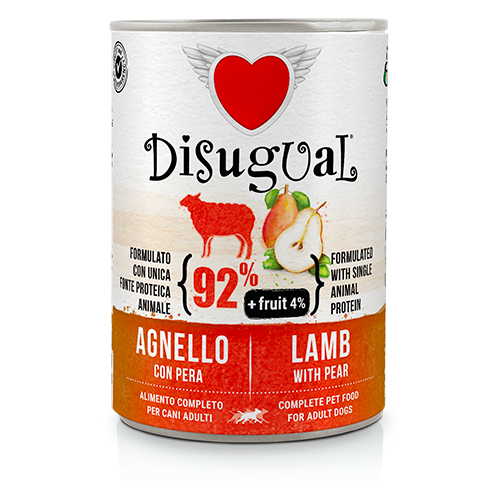 DISUGUAL DOG FRUIT JAGNIĘCINA Z GRUSZKĄ 400G