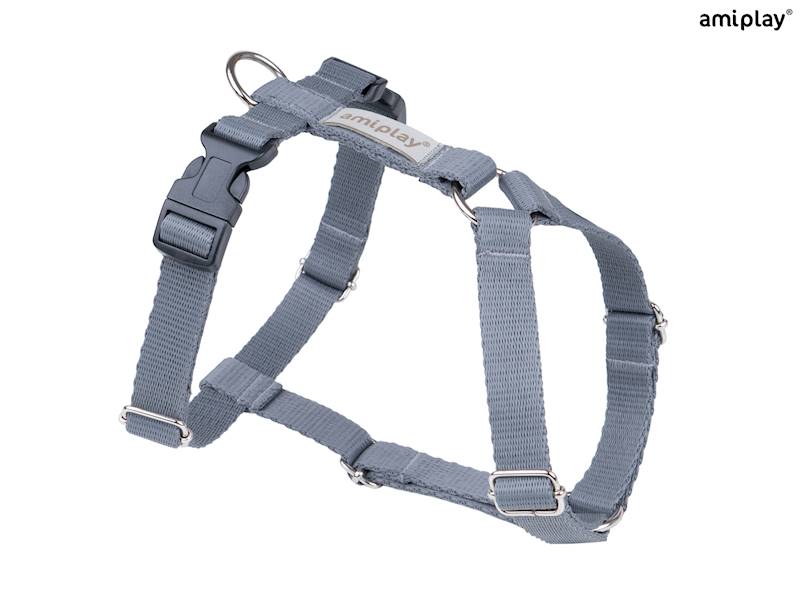 AMIPLAY SAMBA SZELKI REGULOWANE GUARD SZARE XL