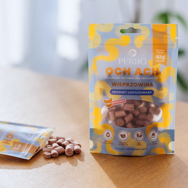 PERRO OCH ACH PRZYSMAKI LIOFILIZOWANE WIEPRZOWINA 40G