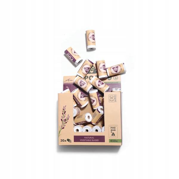 M-PETS POO WASTE BAGS MIX SCENT ROLKA 15SZT