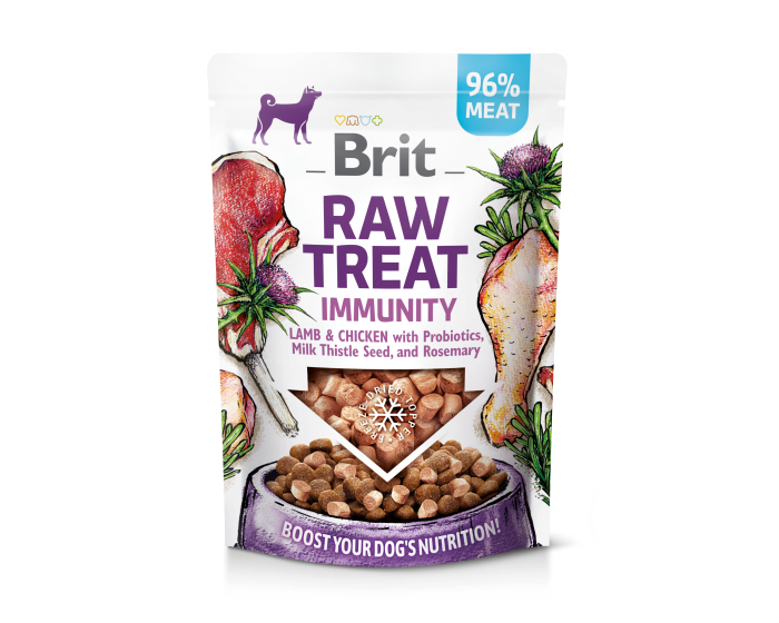 BRIT RAW TREAT IMMUNITY LAMB&CHICKEN 40G