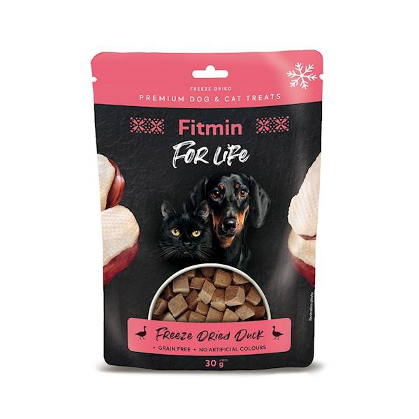 FITMIN FOR LIFE FREEZE DRIED DUCK 30G