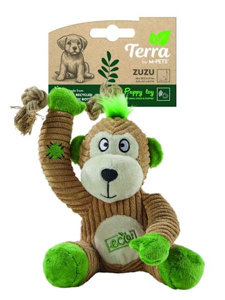 M-PETS ECO TERRA PUPPY ZUZU (BEŻOWA MAŁPA)
