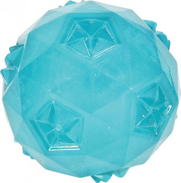 ZOLUX TPR POP PIŁKA Z PISZCZAŁKĄ 6CM TURKUSOWA
