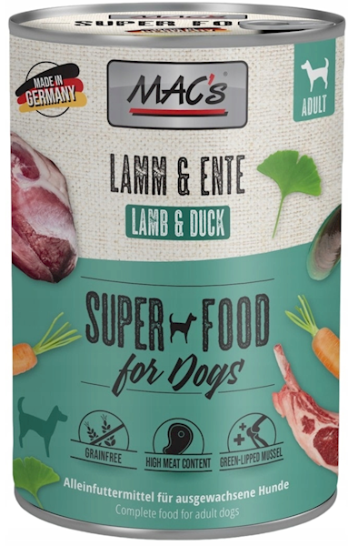 MAC'S DOG JAGNIĘCINA I KACZKA 400G