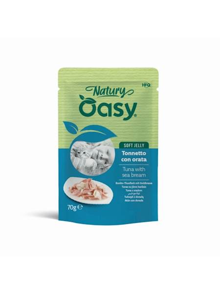 OASY CAT NATURY TUŃCZYK Z DORADĄ (SASZETKA) 70G
