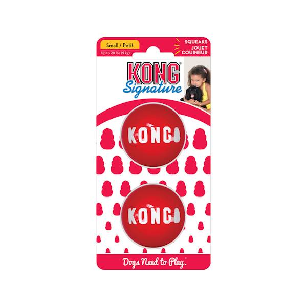 KONG DOG SIGNATURE BALLS SMALL 2SZT