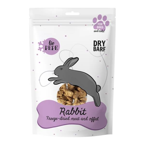 PEPE LIOFILIZOWANE PRZYSMAKI RABBIT (WĄTRÓBKA KRÓLICZA) 60G