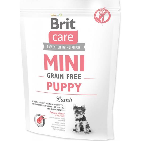 BRIT CARE DOG MINI PUPPY LAMB 400G