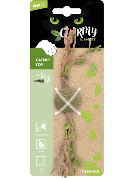 M-PETS CHARMY CAT CATNIP-TOY BRANCH