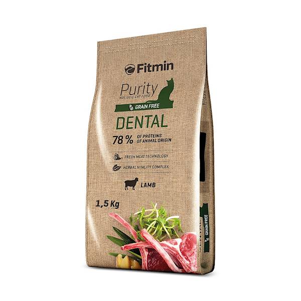 FITMIN CAT PURITY DENTAL 1,5KG