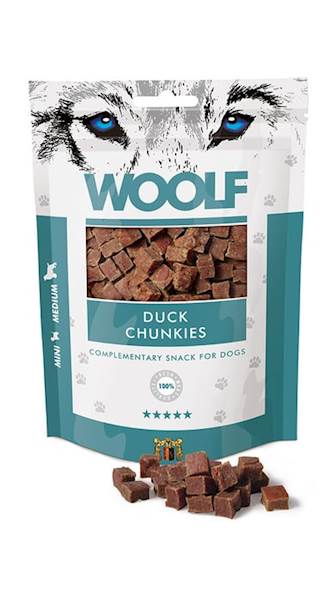 WOOLF DUCK CHUNKIES 100G