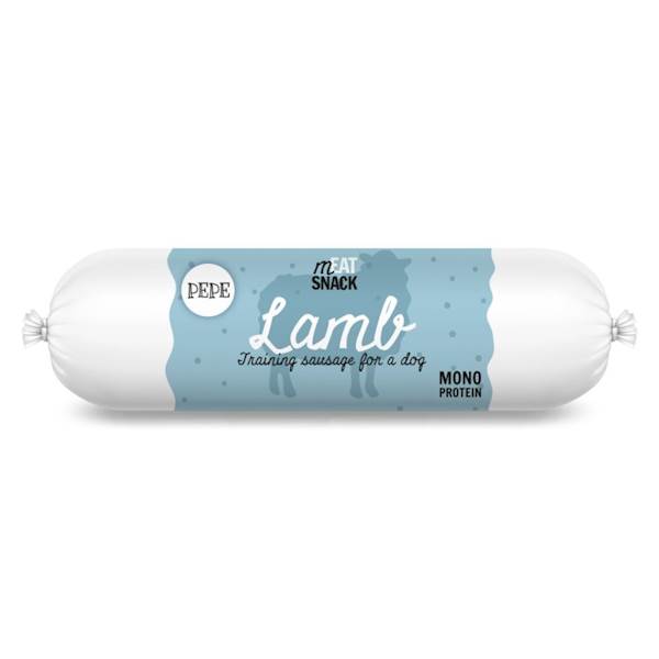 PEPE TRAINING SAUSAGE LAMB (KIEŁBASKA Z JAGNIĘCINY) 200G