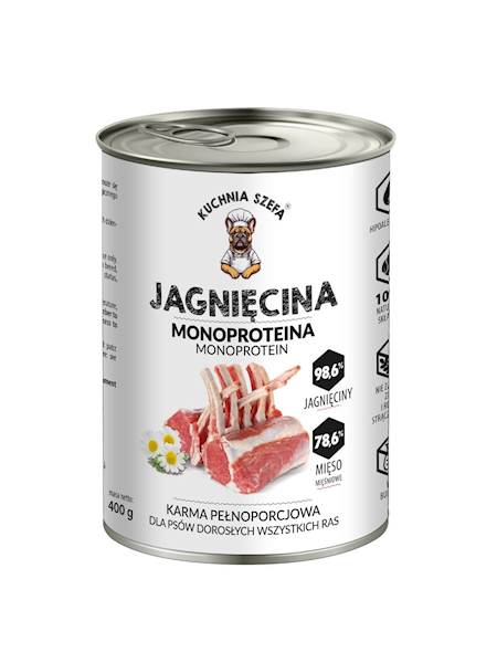 KUCHNIA SZEFA JAGNIĘCINA 400G