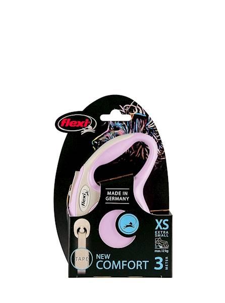 FLEXI NEW COMFORT TAŚMA XS 12KG 3M RÓŻOWA