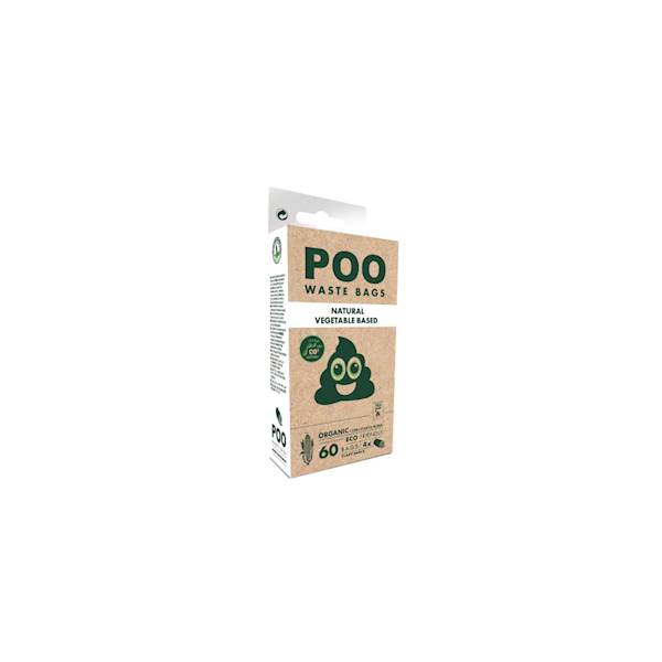 M-PETS POO WASTE BAGS NO SCENT (BEZZAPACHOWE) 4X15SZT