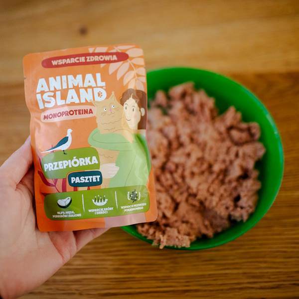 ANIMAL ISLAND CAT MONO PRZEPIÓRKA (PASZTET) 100G