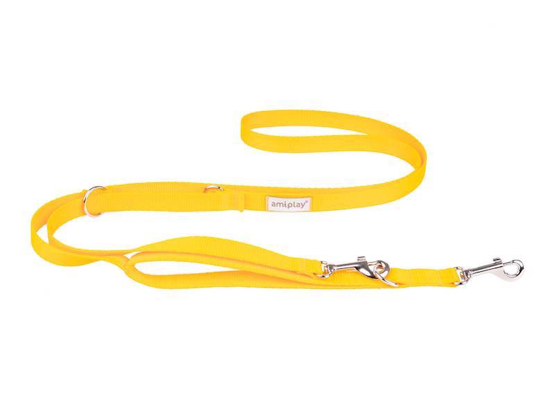 AMIPLAY SAMBA SMYCZ REGULOWANA 7W1 ŻÓŁTA XL