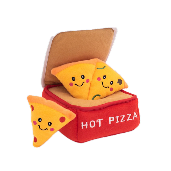 ZIPPY PAWS PLUSZOWA NORKA PUDEŁKO PIZZY