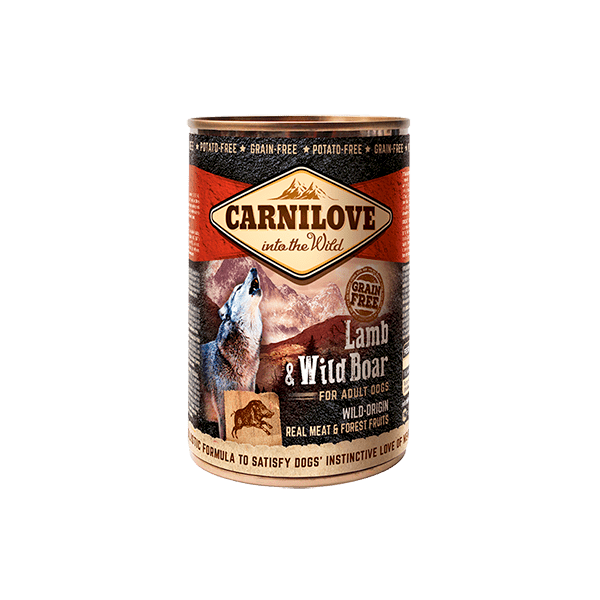 CARNILOVE DOG LAMB&WILD BOAR 400G