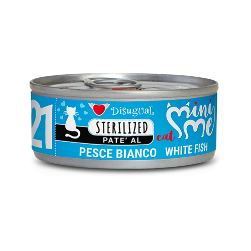 DISUGUAL CAT MINI-ME #21 BIAŁORYBY (STERILIZED) 85G