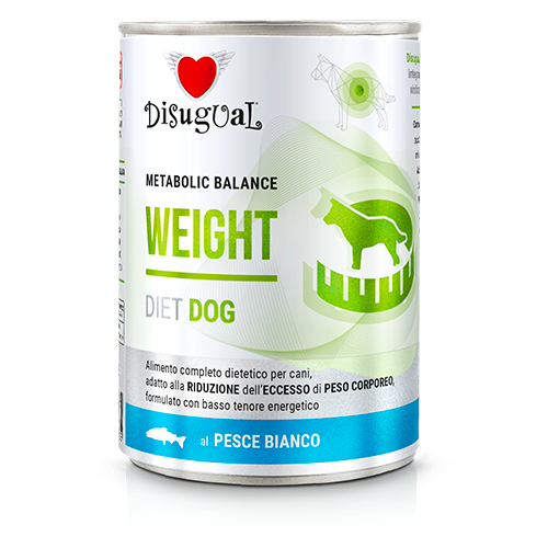 DISUGUAL DOG VET WEIGHT BIAŁORYBY 400G