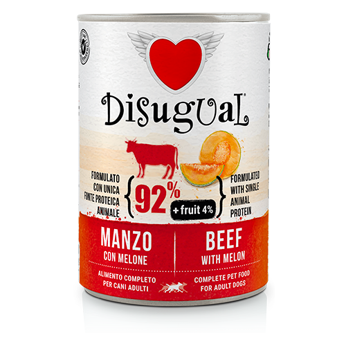 DISUGUAL DOG FRUIT WOŁOWINA Z MELONEM 400G