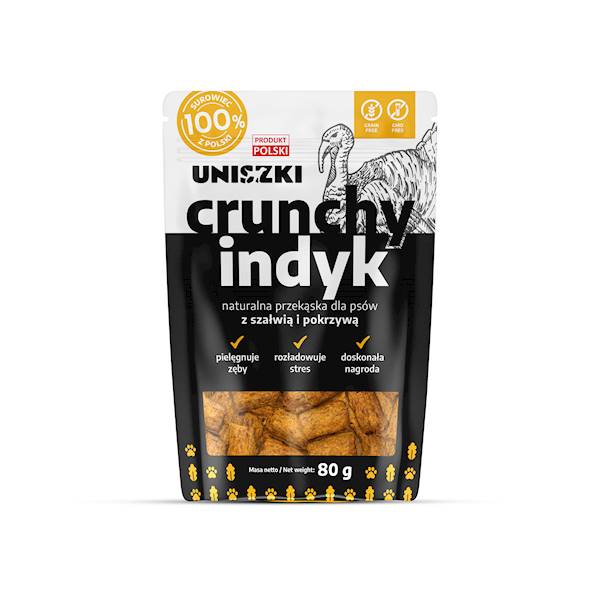 UNISZKI CRUNCHY TURKEY 80G