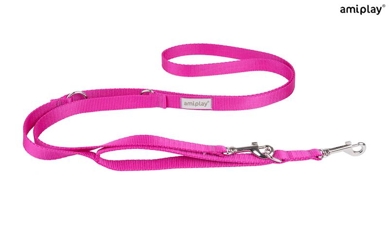 AMIPLAY SAMBA SMYCZ REGULOWANA 7W1 RÓŻOWA XL