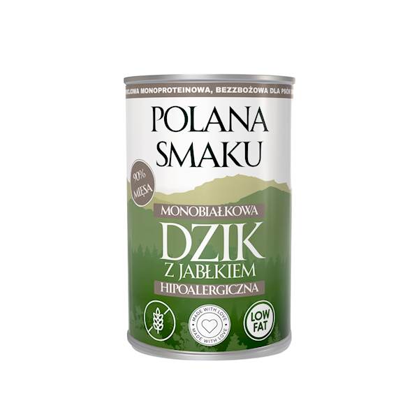 POLANA SMAKU DZIK Z JABŁKIEM 400G
