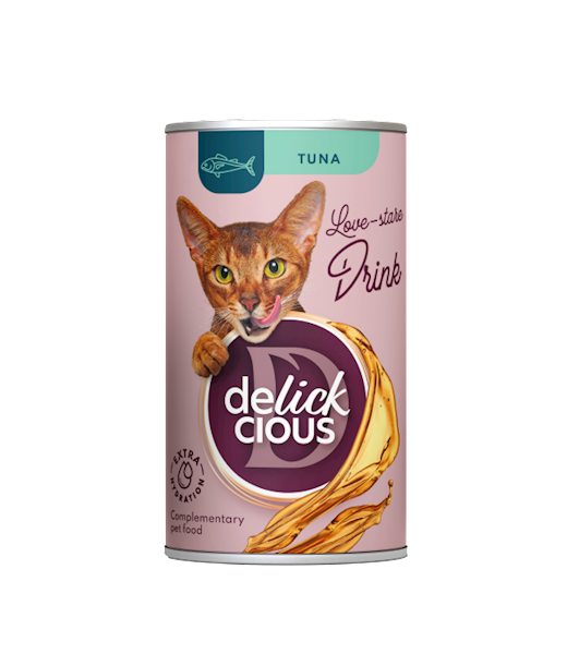 DELICKCIOUS DRINK TUNA (NAPÓJ DLA KOTÓW Z TUŃCZYKIEM) 140G