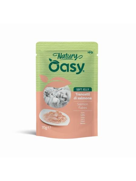 OASY CAT NATURY ŁOSOŚ (SASZETKA) 70G