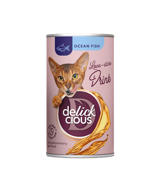 DELICKCIOUS DRINK OCEAN FISH (NAPÓJ DLA KOTÓW Z RYBAMI OCEANICZNYMI) 140G