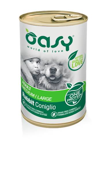 OASY DOG ONE PROTEIN ADULT KRÓLIK 400G