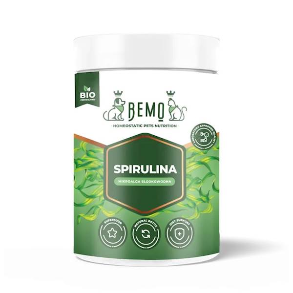 BEMO SUPLEMENT SPIRULINA (MIKROALGA SŁODKOWODNA) 120G