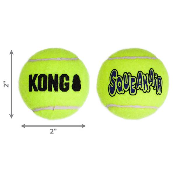 KONG DOG SQUEAKAIR BALL S 3PACK