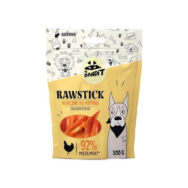 MR. BANDIT RAWSTICK KURCZAK NA PATYKU 500G
